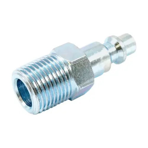 Air Plug Steel 3/8" Male X 1/4"