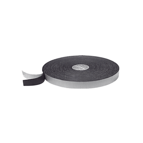 CRL 74418X12BL Black 1/8" x 1/2" Single Sided Foam Glazing Tape