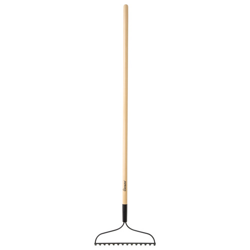 Bow Rake 54" 14 Tine Steel Wood Handle