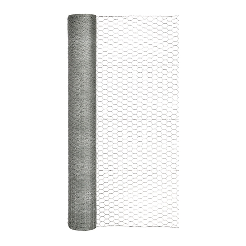 Garden Craft 164815-XCP150 Poultry Netting 48" H X 150 ft. L 20 Ga. Silver Galvanized - pack of 150