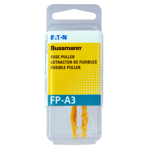 Bussmann BP/FP-A3-RP-XCP5 Fuse Puller 20 amps FP Yellow Yellow - pack of 5