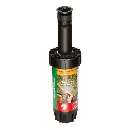 RAIN BIRD SP25-AP Sprinkler Spray Head Sure Pop 2-1/2" H Adjustable Black