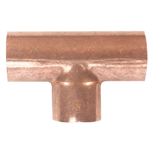 NIBCO W01720D Tee 1" Copper X 1" D Sweat Copper