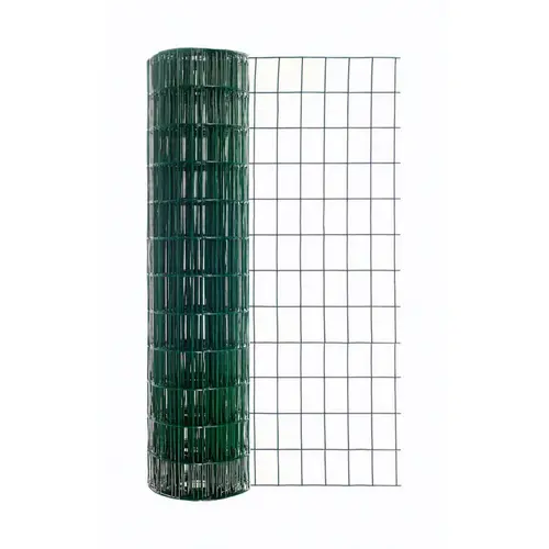 Garden Craft 023650 Fence 36" H X 50 ft. L Vinyl Garden Green Vinyl Coated