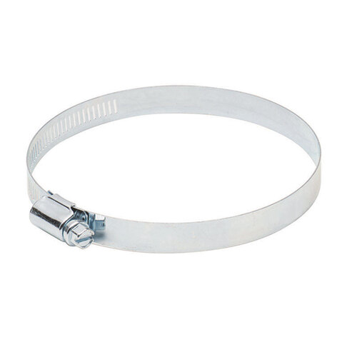 Deflect-o 40879 Worm Drive Clamp Jordan 6" to 6" White/Silver Metal Screw White/Silver