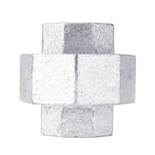 Union 1/2" FIP each T X 1/2" D FIP Galvanized Malleable Iron Galvanized - pack of 5