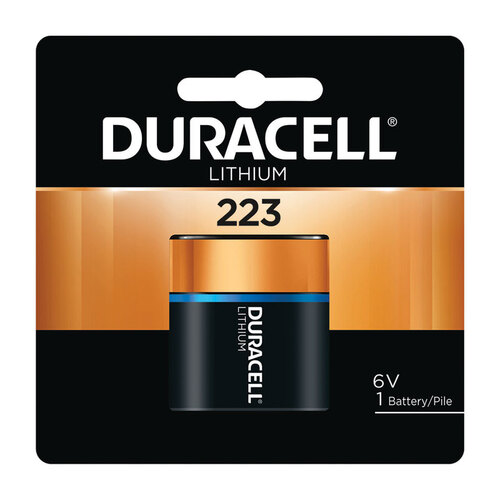 DURACELL DL223ABPK Camera Battery Lithium 223 6 V 1.4 Ah