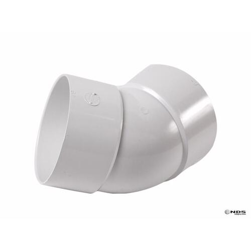 Elbow Schedule 35 6" Hub each X 6" D Hub PVC