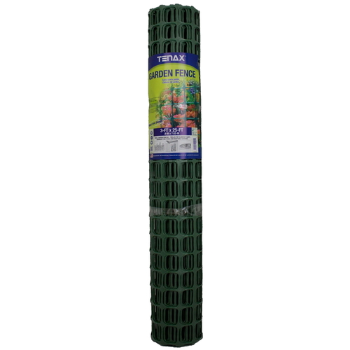 Tenax 2A140091 FENCE SNOW POLY GREEN 3 X 25FT