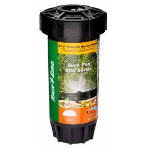 Rain Bird Sure Pop 600 Series 2-1/2 in. H Half-Circle Sprinkler Spray Head