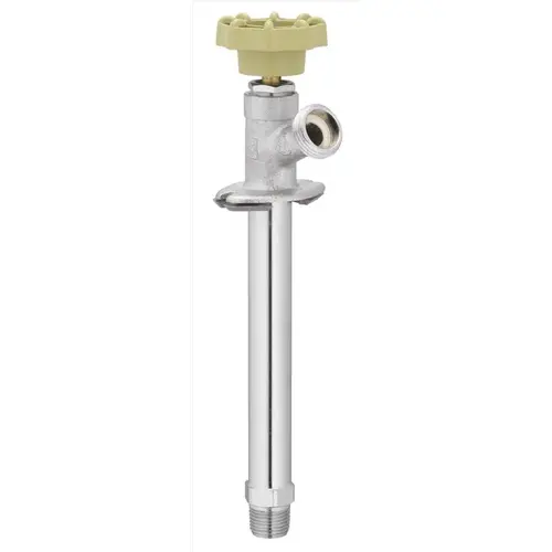 Frost-Proof Sillcock 1/2" MIP X 3/4" MHT Brass Chrome Plated