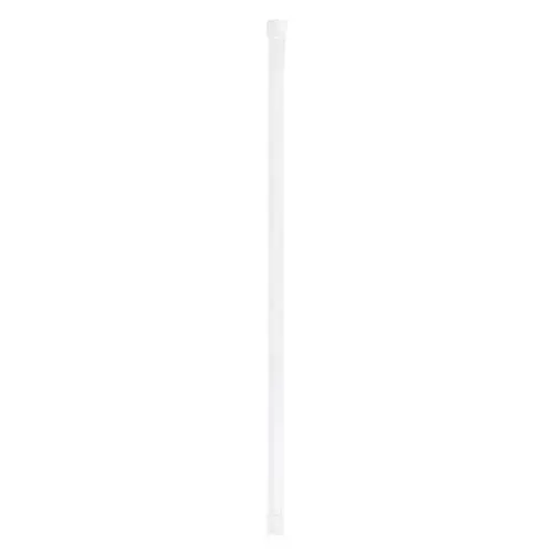 Zenna Home Straight 34-1/2 In. To 60 In. Adjustable Tension Shower Rod in White