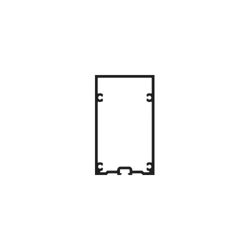 Structural Silicone Glazed Vertical Mullion for 6" System, Custom Paint- 24'-2"