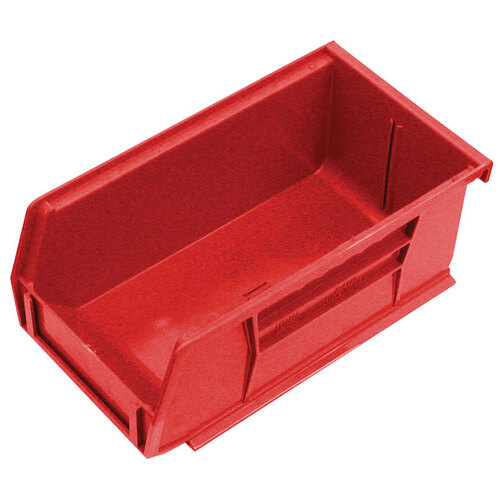 Tool Storage Bin 4-1/8" W X 3" H Polypropylene Red Red