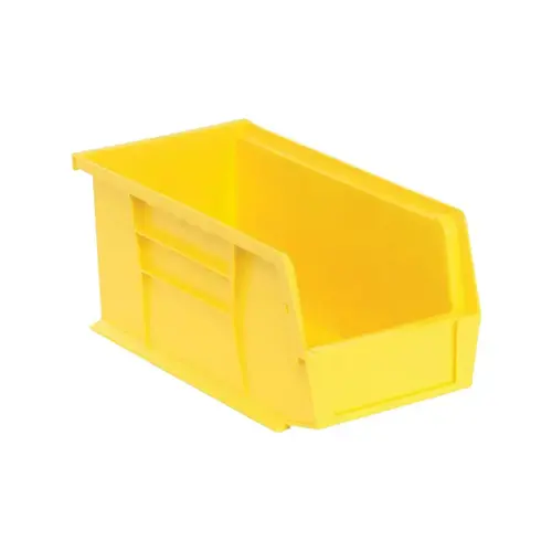 Quantum Storage RQUS230YL-UPC Tool Storage Bin 5-1/2" W X 4-3/4" H Polypropylene 1 compartments Yellow Yellow