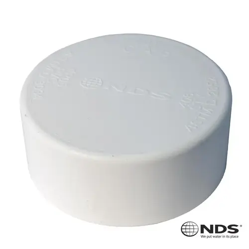 Drain Cap Schedule 35 4" Hub each X 4" D Hub PVC
