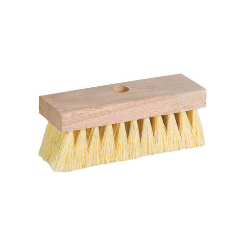 Roof Brush 7" W Wood Handle - pack of 6