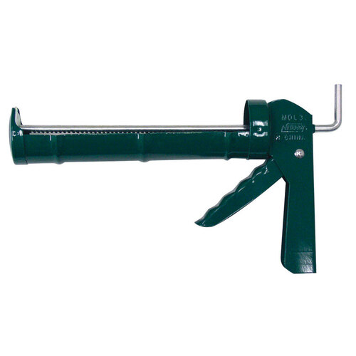 Caulking Gun Economy Steel Green - pack of 6