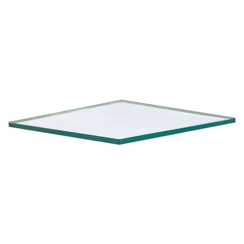 Float Sheet Clear Single Glass 38" W X 18" L X 2.5 mm Clear
