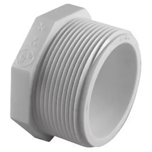 Plug Schedule 40 1-1/2" MPT X 1-1/2" D FPT PVC