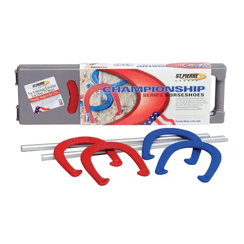 Horseshoes Set Championship Series Blue/Red