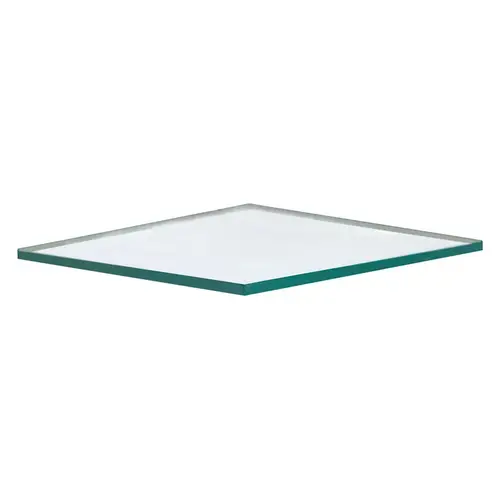 Float Sheet Clear Single Glass 24" W X 12" L X 2.5 mm T Clear - pack of 25