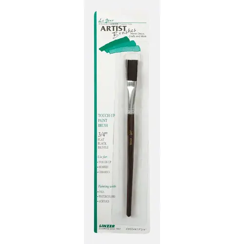 Touch-Up Paint Brush 3/4" Flat - pack of 12