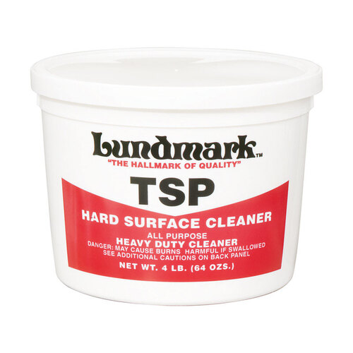 Lundmark 12592-XCP4 Hard Surface Cleaner TSP No Scent 4 lb Powder - pack of 4