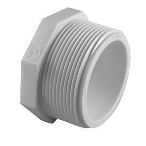 Plug Schedule 40 1-1/4" MPT X 1-1/4" D FPT PVC