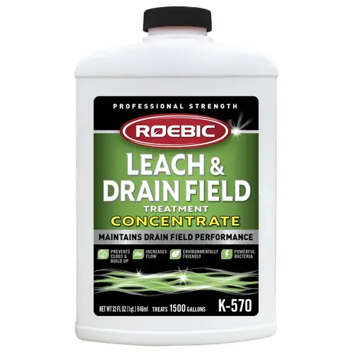 Roebic K-570-Q-4 Leach and Drain Field Opener, Liquid, Clear, 1 qt