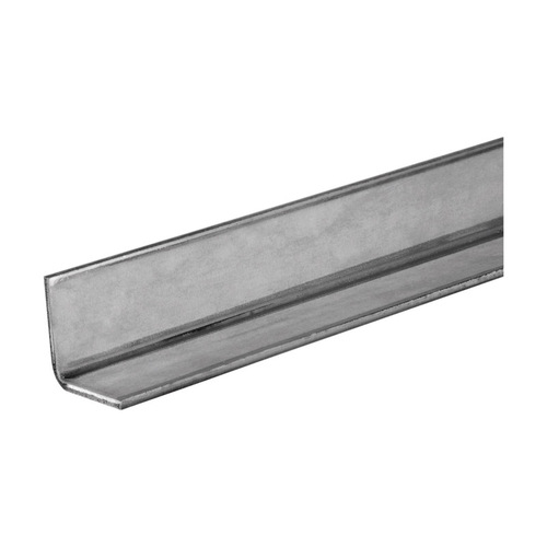 Angle 1" W X 72" L Steel Zinc Plated