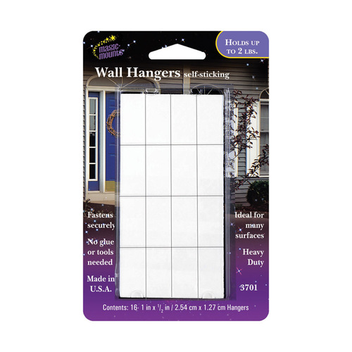 Magic Mounts 52424XCP12 Adhesive Hangers Self Stick Heavy Duty 2 lb