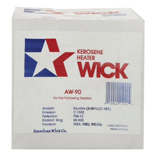 American Wick AW90 Kerosene Heater Wick For Aladdin S581U