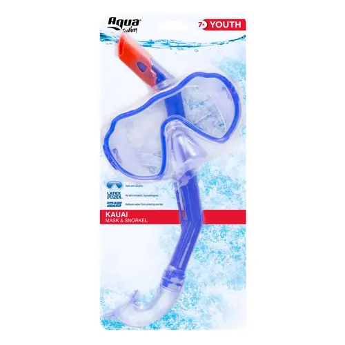 Aqua Swim AQK10393 Mask/Snorkel Assorted Youth Assorted