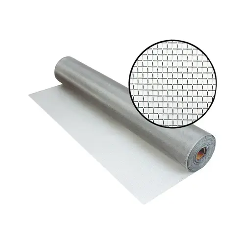 Phifer Wire 3000031 Insect Screen Cloth 36" W X 100 ft. L Natural Aluminum Natural