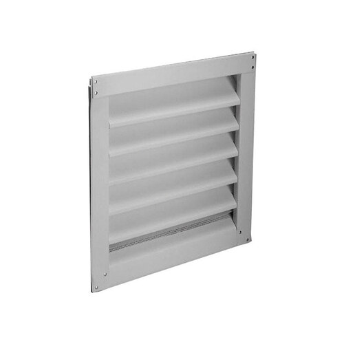 Air Vent 81214 Wall Louver 12" W X 18" L White Aluminum White