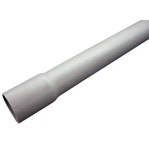 Cantex A52CE12 Electrical Conduit 2-1/2" D X 10 ft. L PVC For Rigid Gray