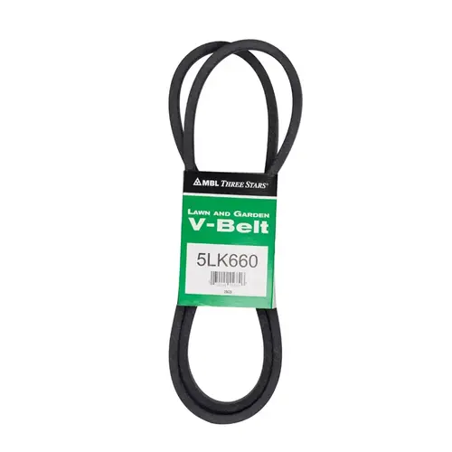 V-Belt Super KB 5LK660 0.63" W X 66" L For Riding Mowers Gray