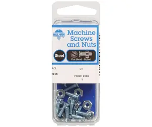 Hillman 7839 Machine Screws No. 1/4-20 S X 2