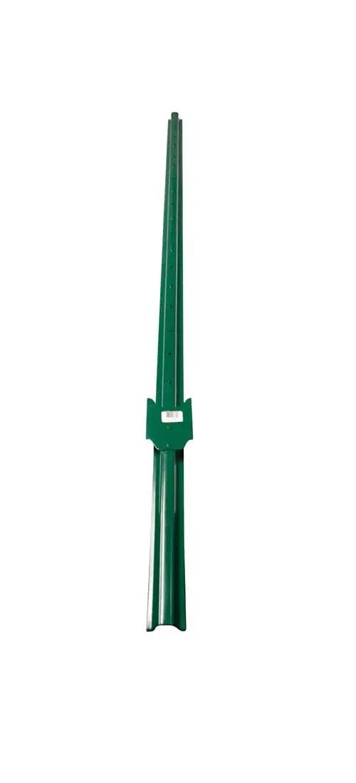 American Posts 7 ft. H X 2.2 in. W X 0.9 ft. L 13 Ga. Powder Coated Green Steel U-Post American Posts 7 ft. H X 2.2 in. W X 0.9 ft. L 13 Ga. Powder Coated Green Steel U-Post