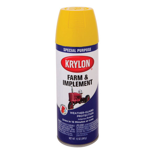 KRYLON K01934000XCP6 Farm & Implement Spray Paint HighGloss John