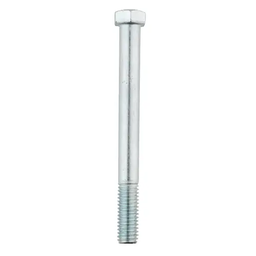 Hex Bolt 7/16" D X 4-1/2" L Zinc Plated Steel Zinc Plated