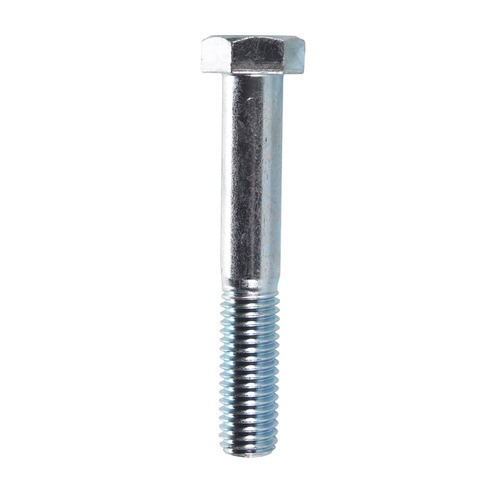 Hex Bolt 5/8" D X 4" L Zinc Plated Steel Zinc Plated