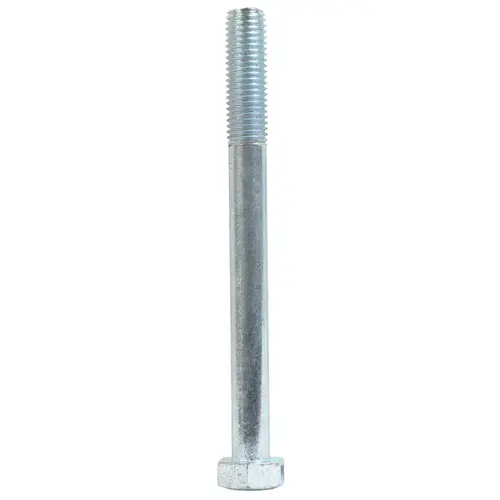 Hex Bolt 3/4" D X 8" L Zinc Plated Steel Zinc Plated