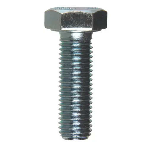 Hex Head Cap Screw 5/16" D X 1" L Heat Treated Zinc Steel Heat Treated Zinc