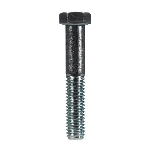 Hex Head Cap Screw 7/16" D X 2-1/2" L Heat Treated Zinc Steel Heat Treated Zinc