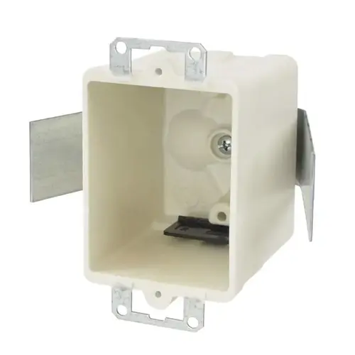 Outlet Box FiberglasBox 16 cu in Square Fiberglass 1 gang Beige Beige