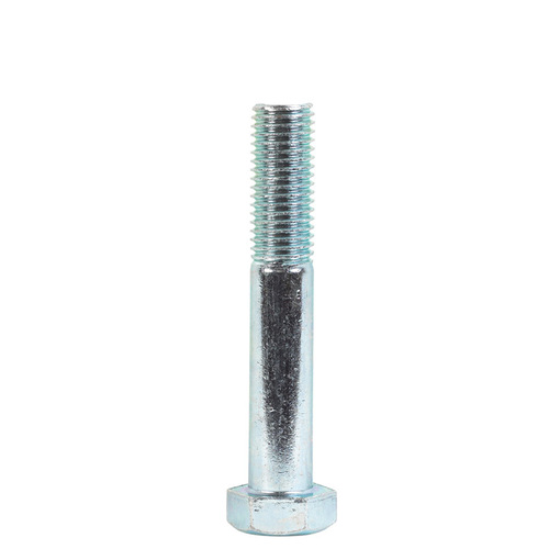 Hex Bolt 3/4" D X 4-1/2" L Zinc Plated Steel Zinc Plated