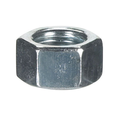 Hex Nut 3/8" Zinc-Plated Steel SAE Zinc-Plated