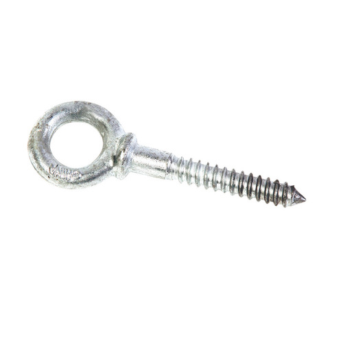 Baron 28014 Shoulder Eyebolt 1/4" S X 2" L Hot Dipped Galvanized Steel Nut Included Hot Dipped Galvanized